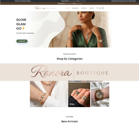 E-Commerce Interface